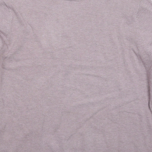 H&M Womens Grey  Knit Pullover Jumper Size M