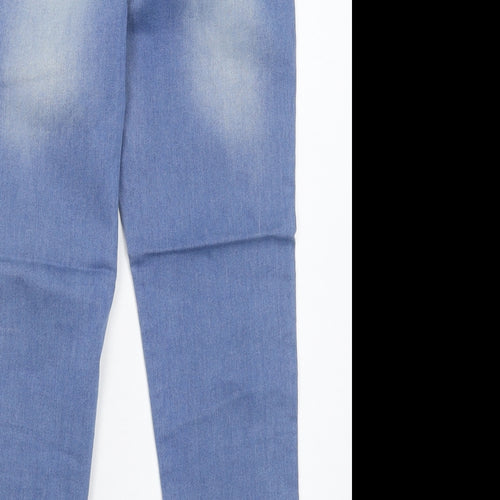 Crafted Womens Blue  Denim Jegging Jeans Size 10 L23 in