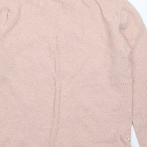 Benedetta B Womens Beige  Knit Pullover Jumper Size M