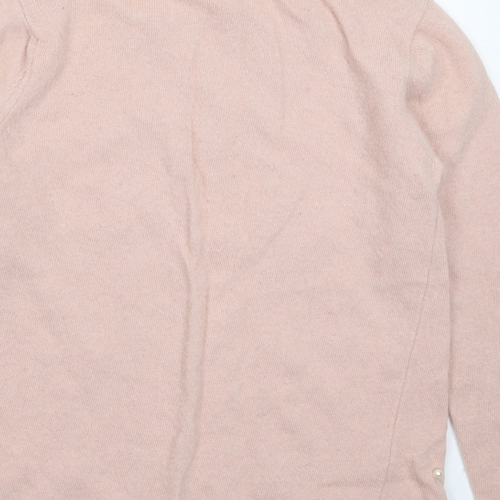 Benedetta B Womens Beige  Knit Pullover Jumper Size M