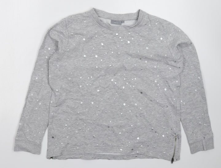 b.young Womens Grey   Pullover Sweatshirt Size M