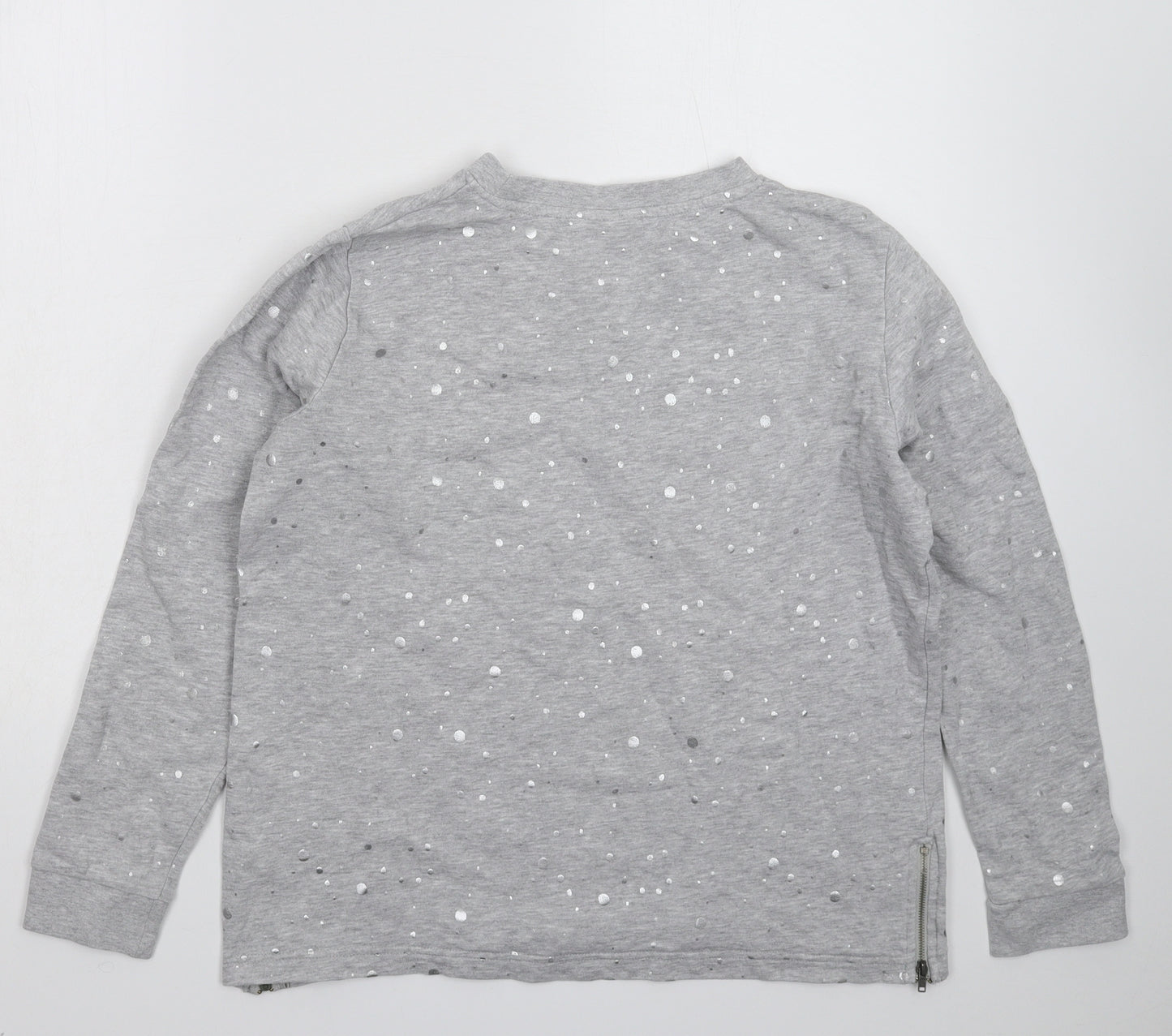 b.young Womens Grey   Pullover Sweatshirt Size M