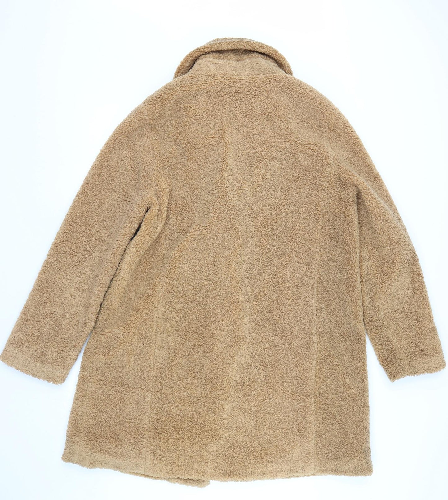 Oasis Womens Brown   Trench Coat Coat Size L