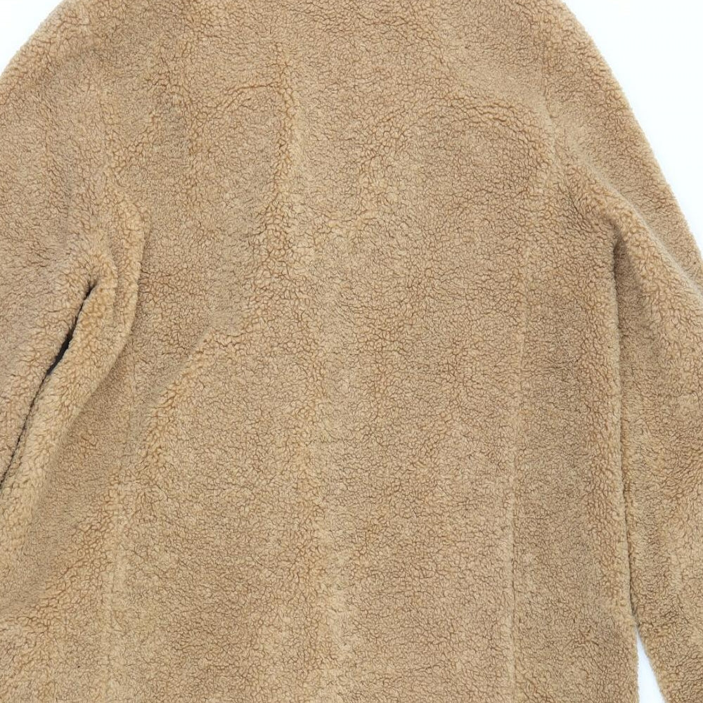 Oasis Womens Brown   Trench Coat Coat Size L
