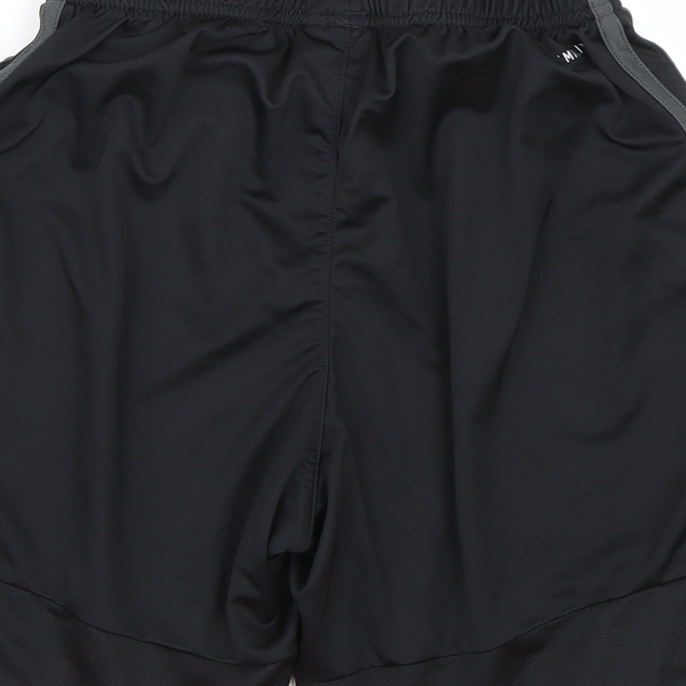 adidas Mens Black Striped  Sweat Shorts Size S
