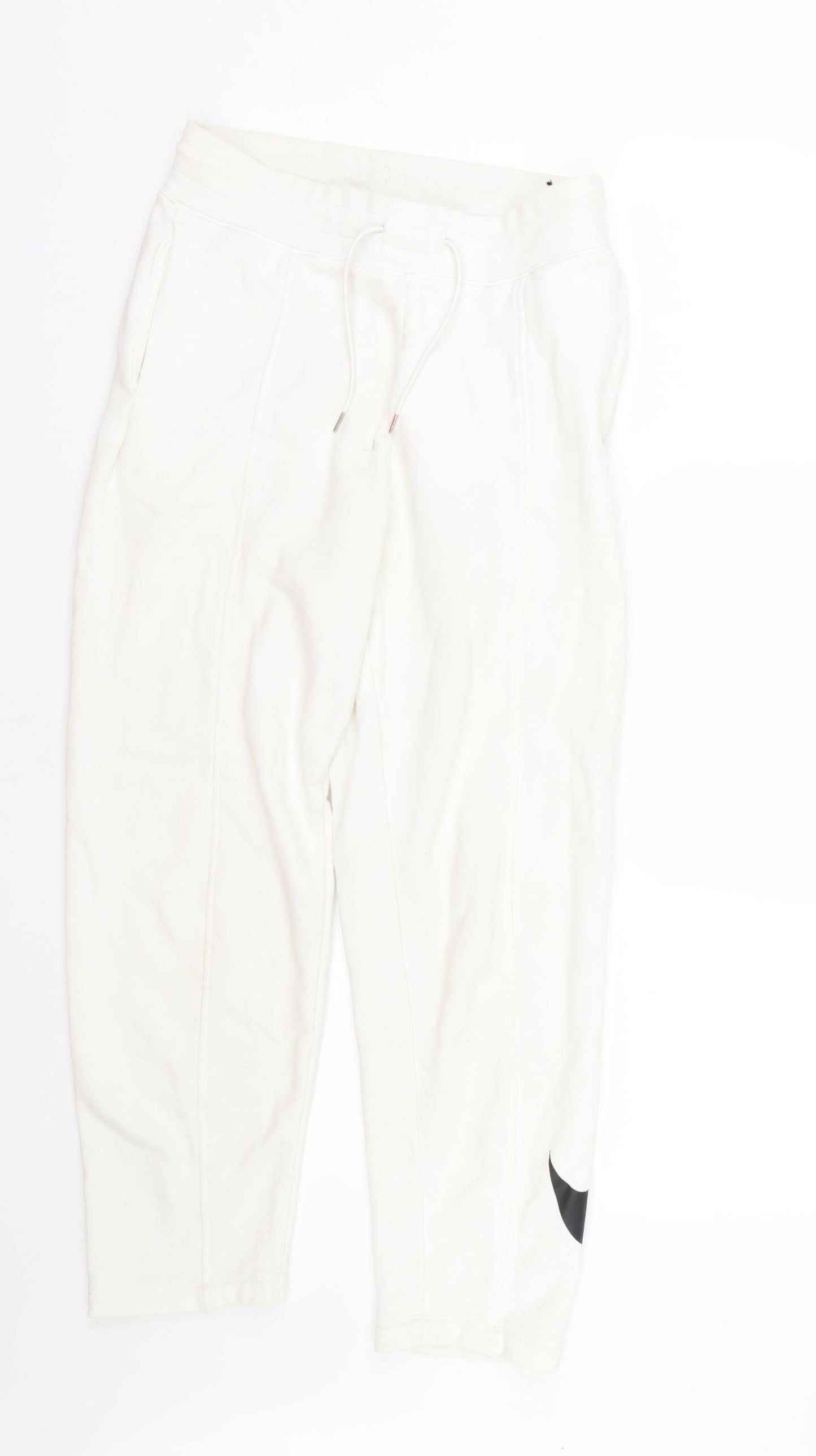 Nike Womens White   Jogger Trousers Size S L24 in