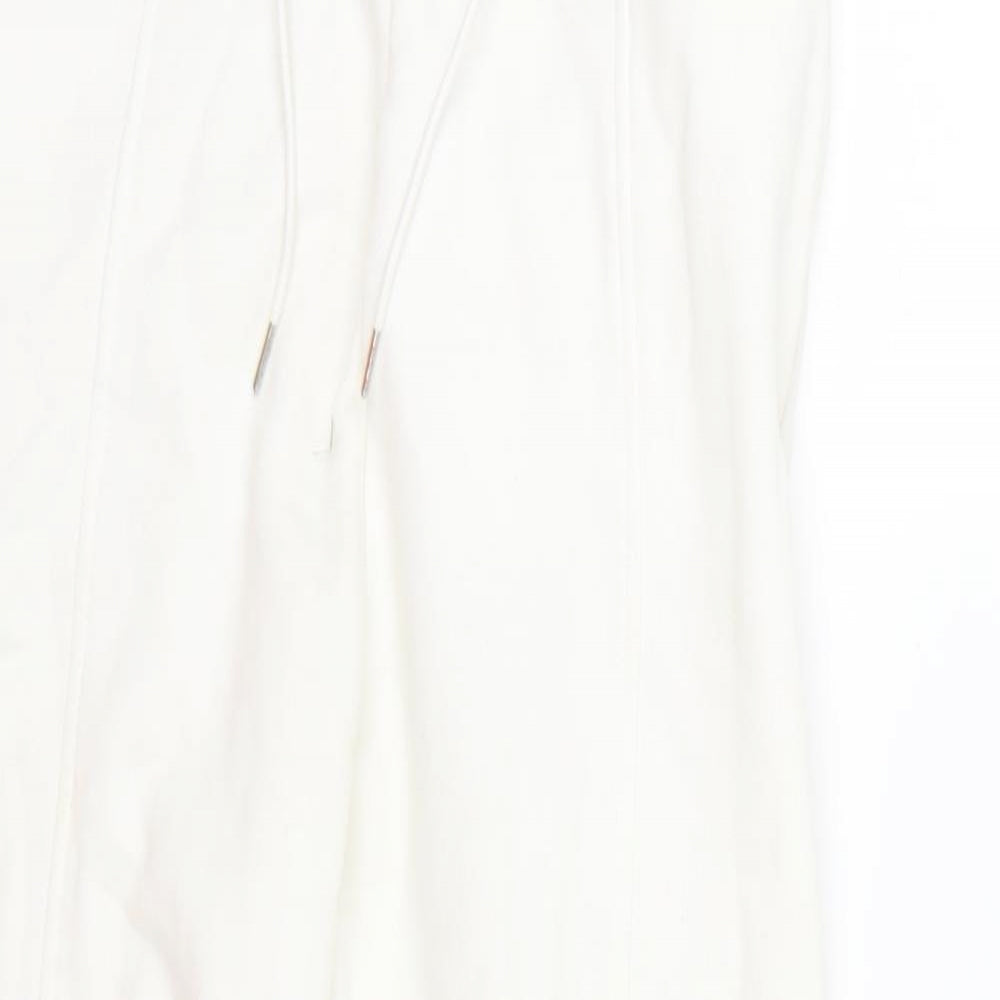 Nike Womens White   Jogger Trousers Size S L24 in