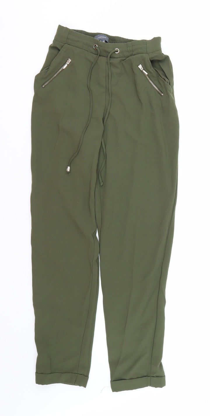 Atmosphere Womens Green Capri Trousers Size 6 L25 in