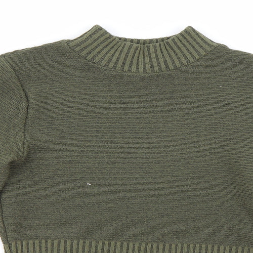 PRETTYLITTLETHING Womens Green   Pullover Jumper Size 6