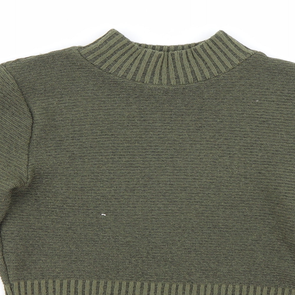 PRETTYLITTLETHING Womens Green   Pullover Jumper Size 6