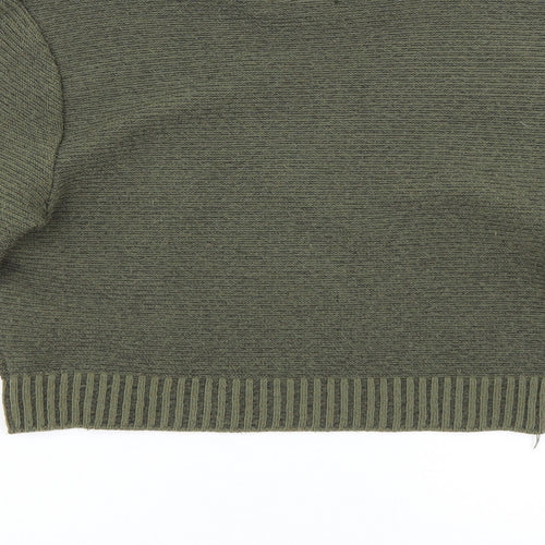 PRETTYLITTLETHING Womens Green   Pullover Jumper Size 6