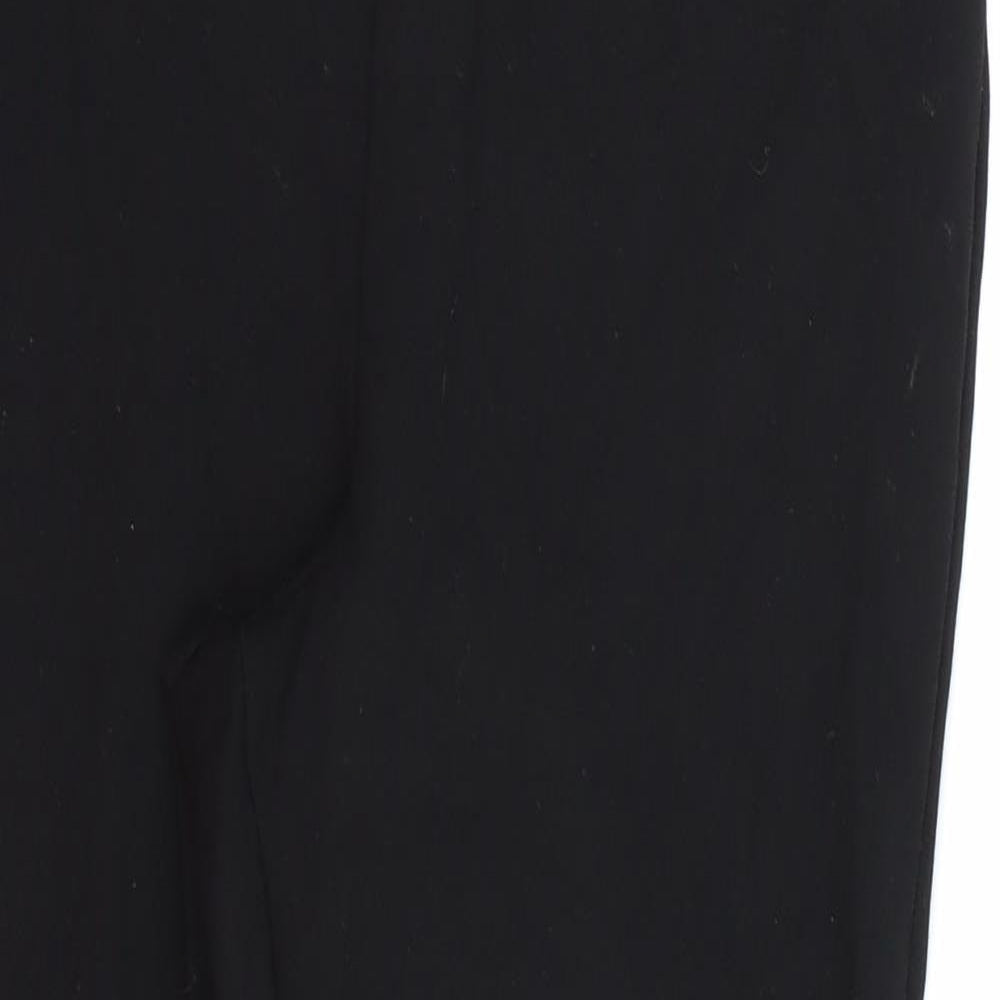 Papaya Womens Black   Capri Leggings Size 14 L24 in