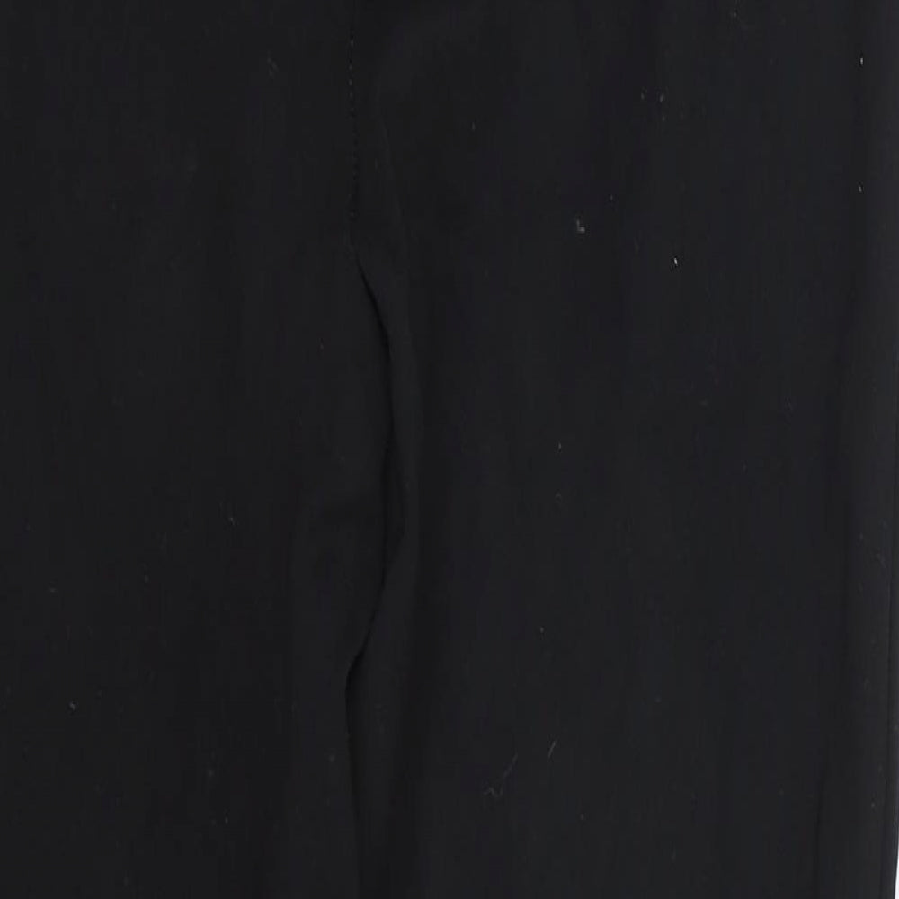 Papaya Womens Black   Capri Leggings Size 14 L24 in
