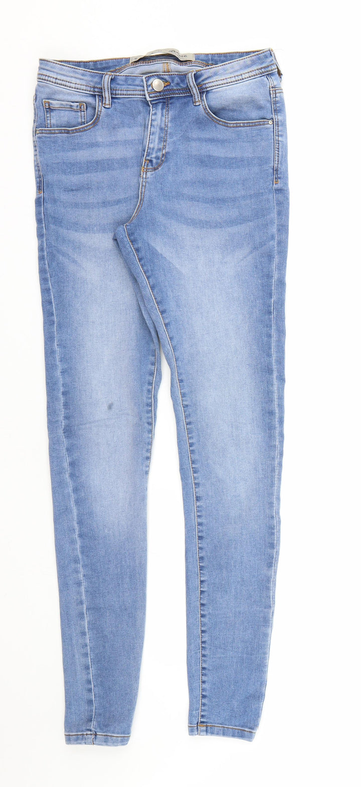 Denim co Womens Blue Denim Skinny Jeans Size 10 L28 in