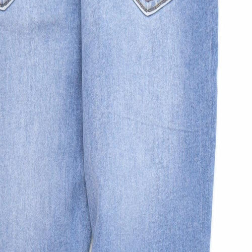 Denim co Womens Blue  Denim Skinny Jeans Size 10 L28 in