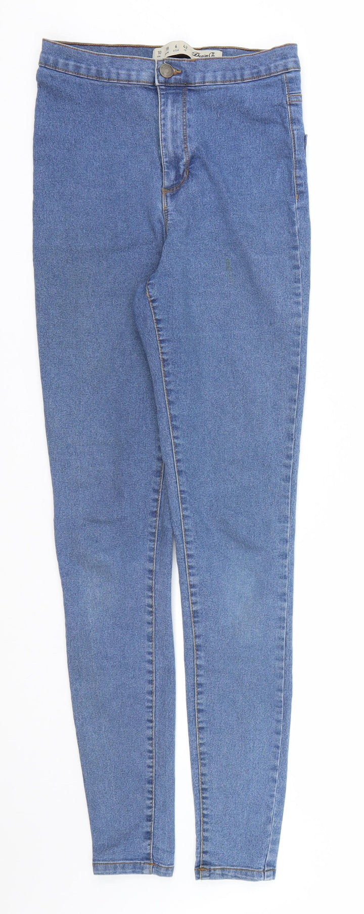 Denim co Womens Blue Denim Skinny Jeans Size 10 L28 in
