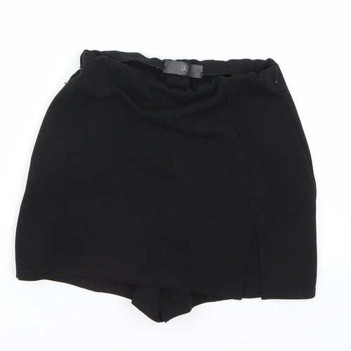Missguided Womens Black   Cut-Off Shorts Size 6