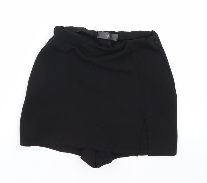 Missguided Womens Black   Cut-Off Shorts Size 6
