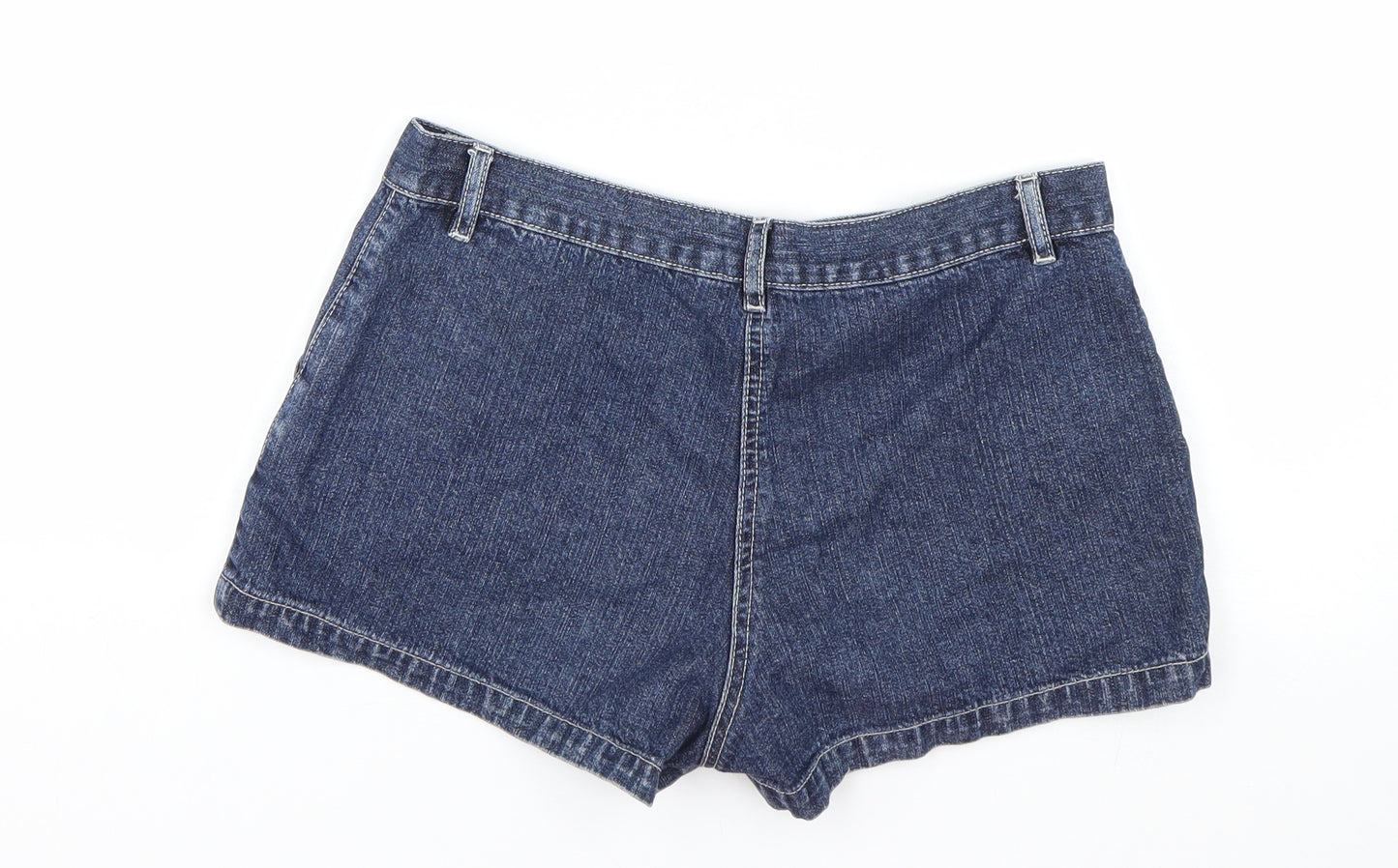 George Womens Blue  Denim Cut-Off Shorts Size 12