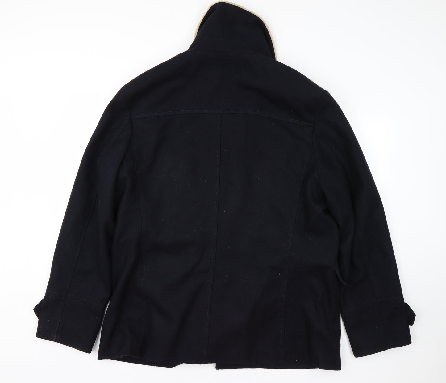 Tokyo Laundry Mens Blue   Overcoat Coat Size XL