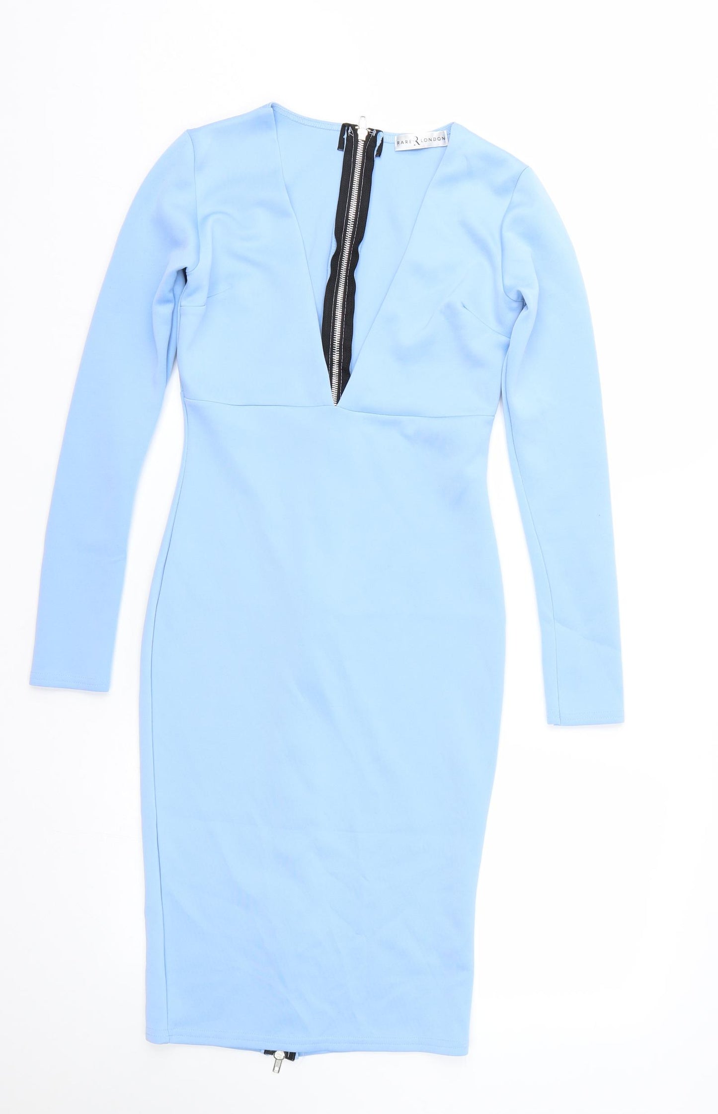 Rare London Womens Blue   Wrap Dress  Size 10