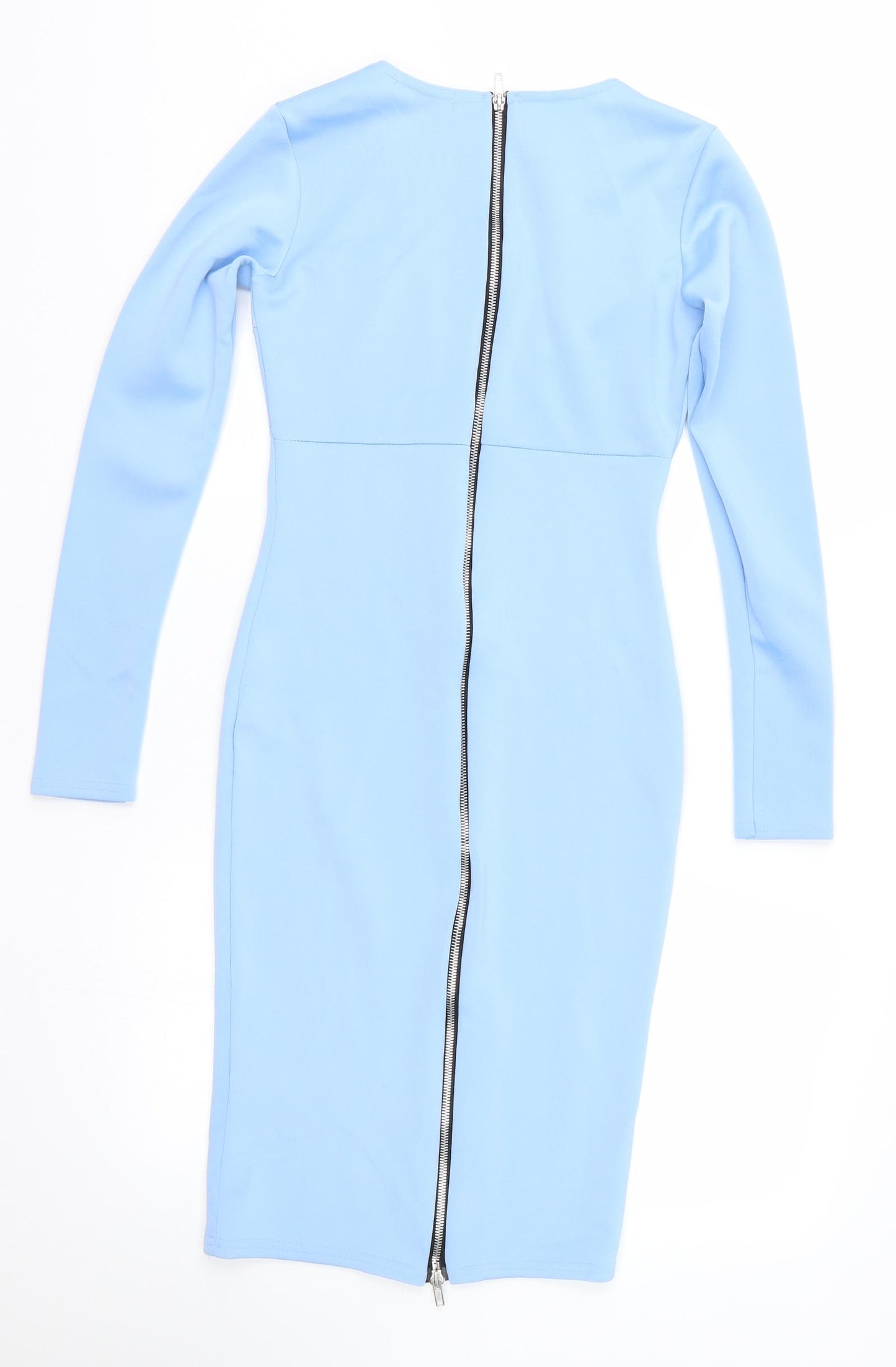 Rare London Womens Blue   Wrap Dress  Size 10
