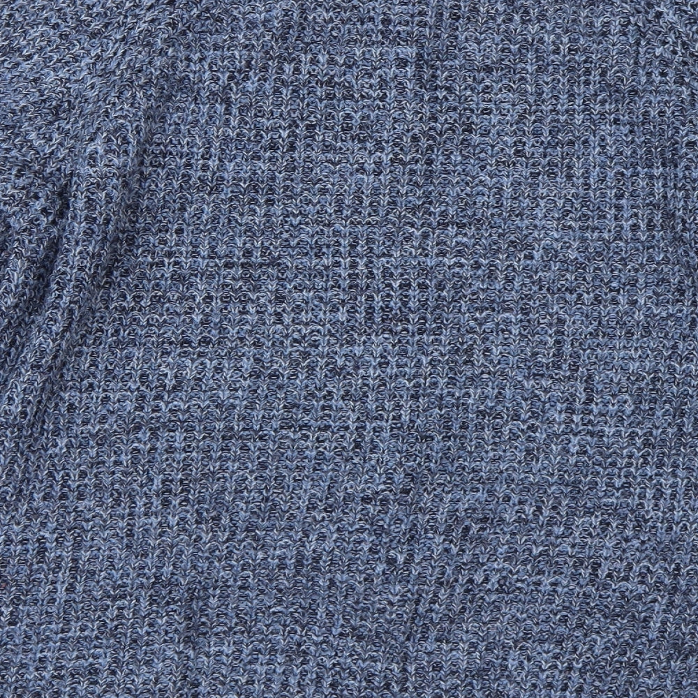 Cotton Traders Womens Blue   Cardigan Jumper Size 16