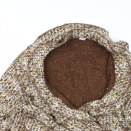 Preworn Womens Brown   Cardigan Jumper Size XL