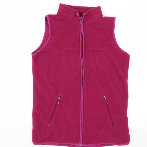 EWM Womens Purple   Full Zip Sweatshirt Size S