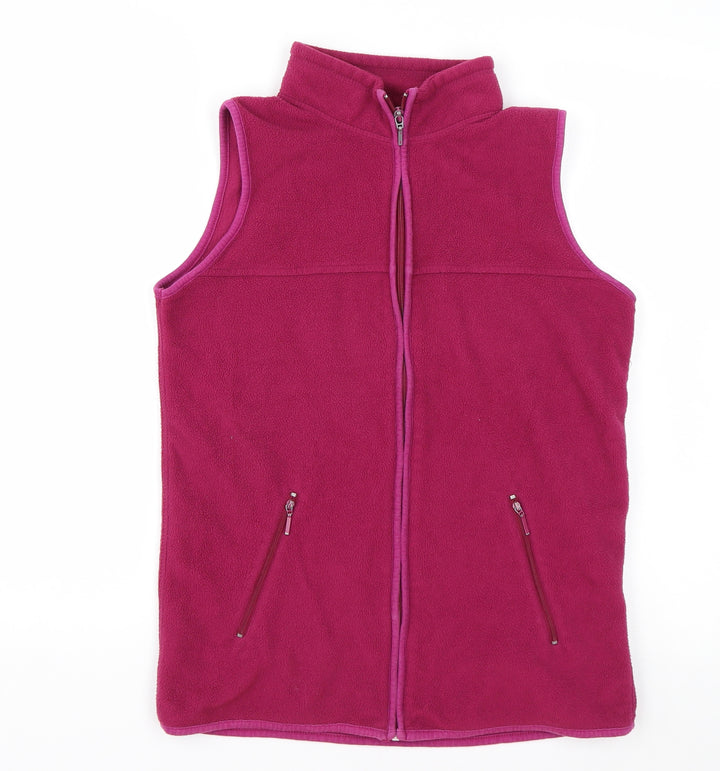EWM Womens Purple   Full Zip Sweatshirt Size S