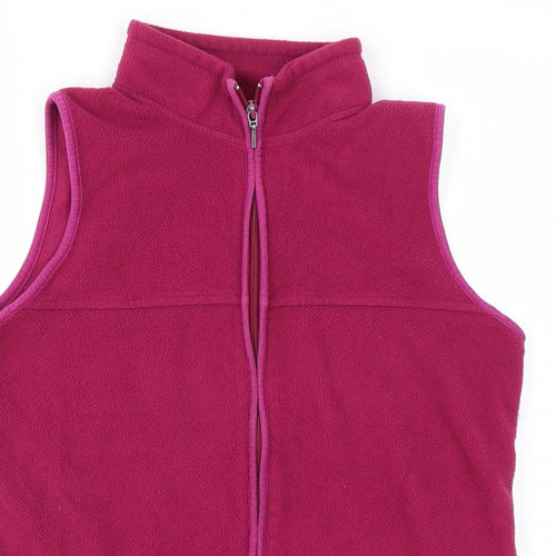 EWM Womens Purple   Full Zip Sweatshirt Size S