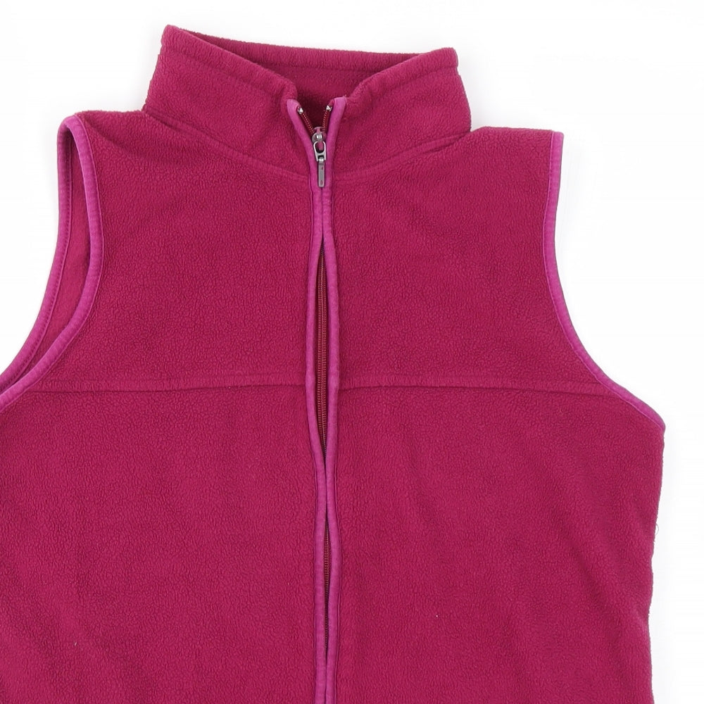 EWM Womens Purple   Full Zip Sweatshirt Size S