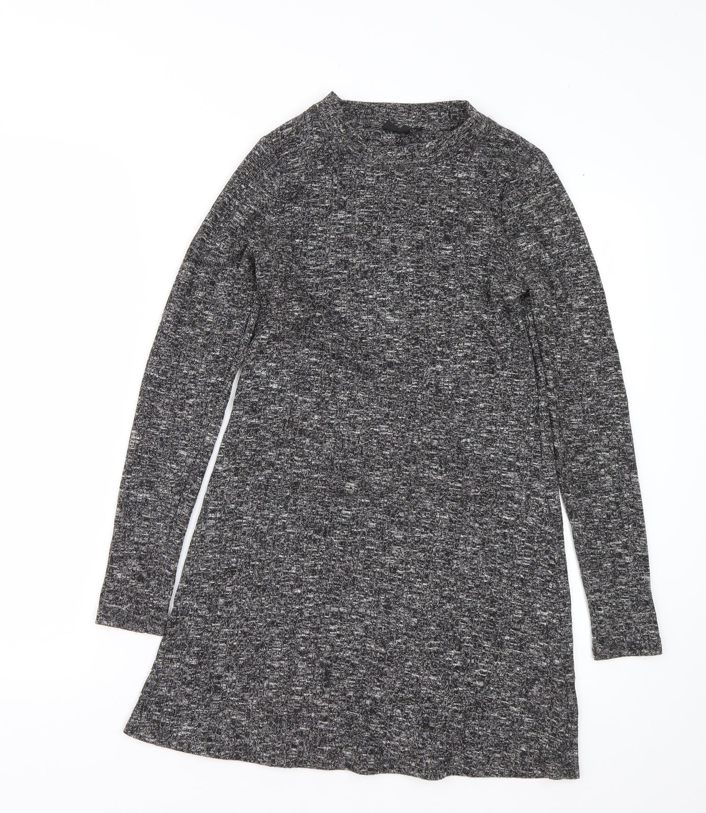 Topshop Womens Black   T-Shirt Dress  Size 8