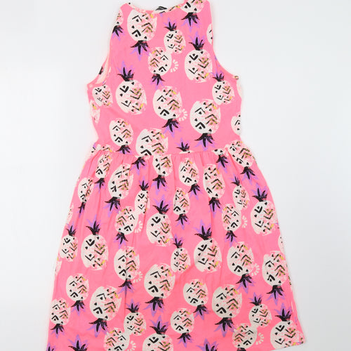 George Girls Pink Polka Dot  A-Line  Size 13-14 Years