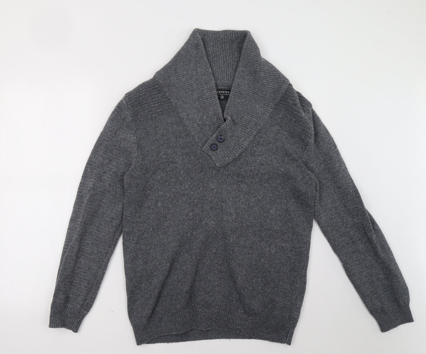RESERVED Mens Grey   Pullover Sweatshirt Size M