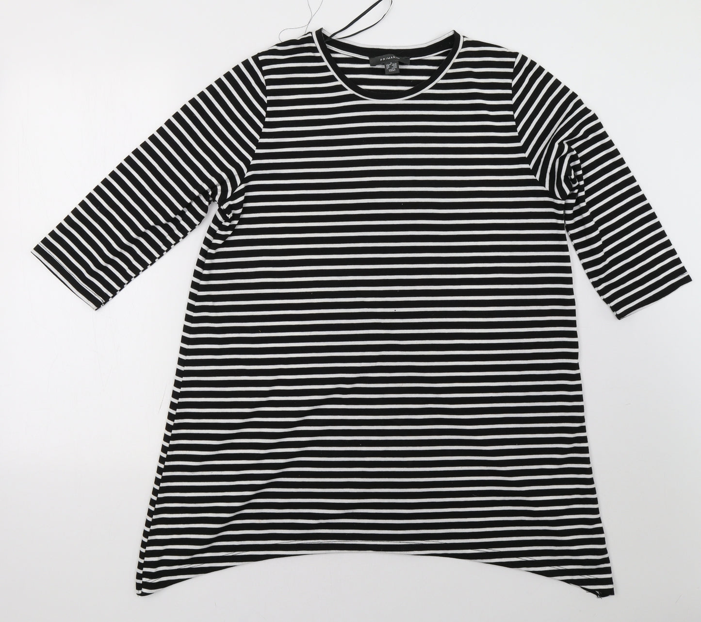 Primark Womens Blue Striped  Pullover Sweatshirt Size 14