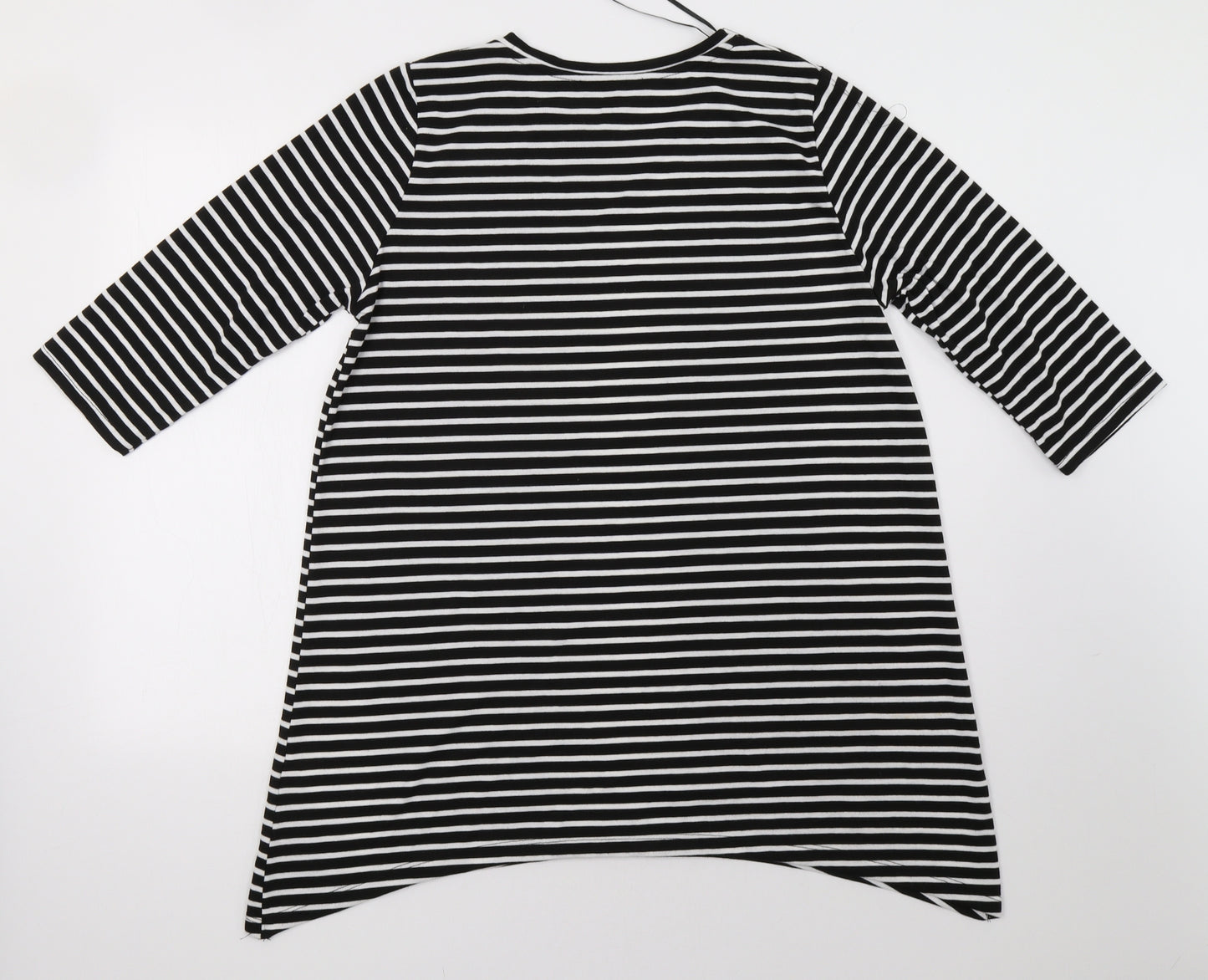 Primark Womens Blue Striped  Pullover Sweatshirt Size 14