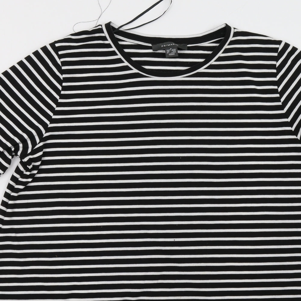 Primark Womens Blue Striped  Pullover Sweatshirt Size 14