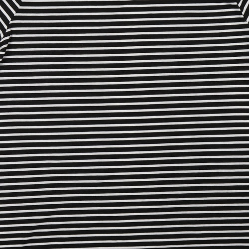 Primark Womens Blue Striped  Pullover Sweatshirt Size 14
