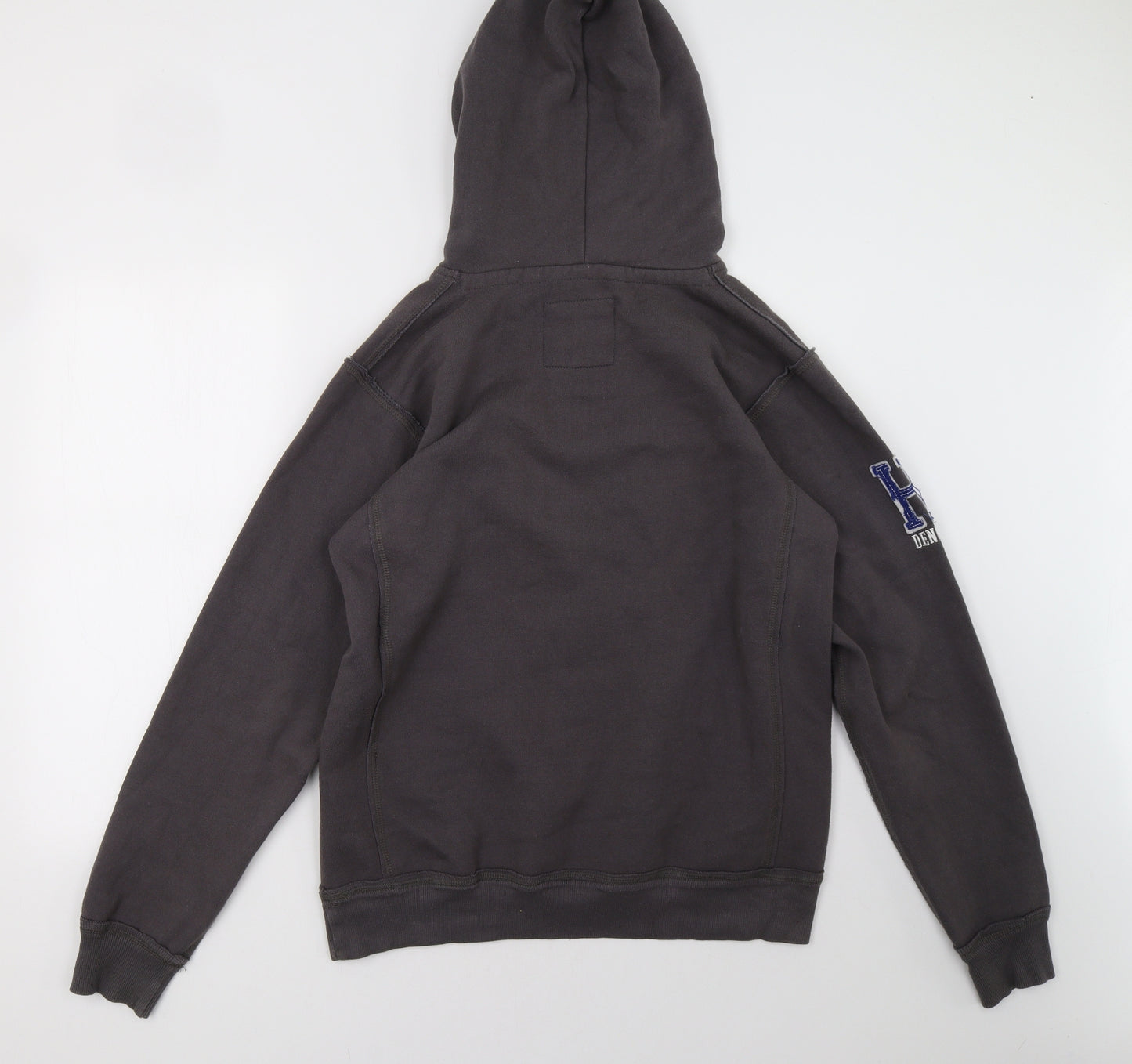 Hard Core Mens Grey   Pullover Hoodie Size L