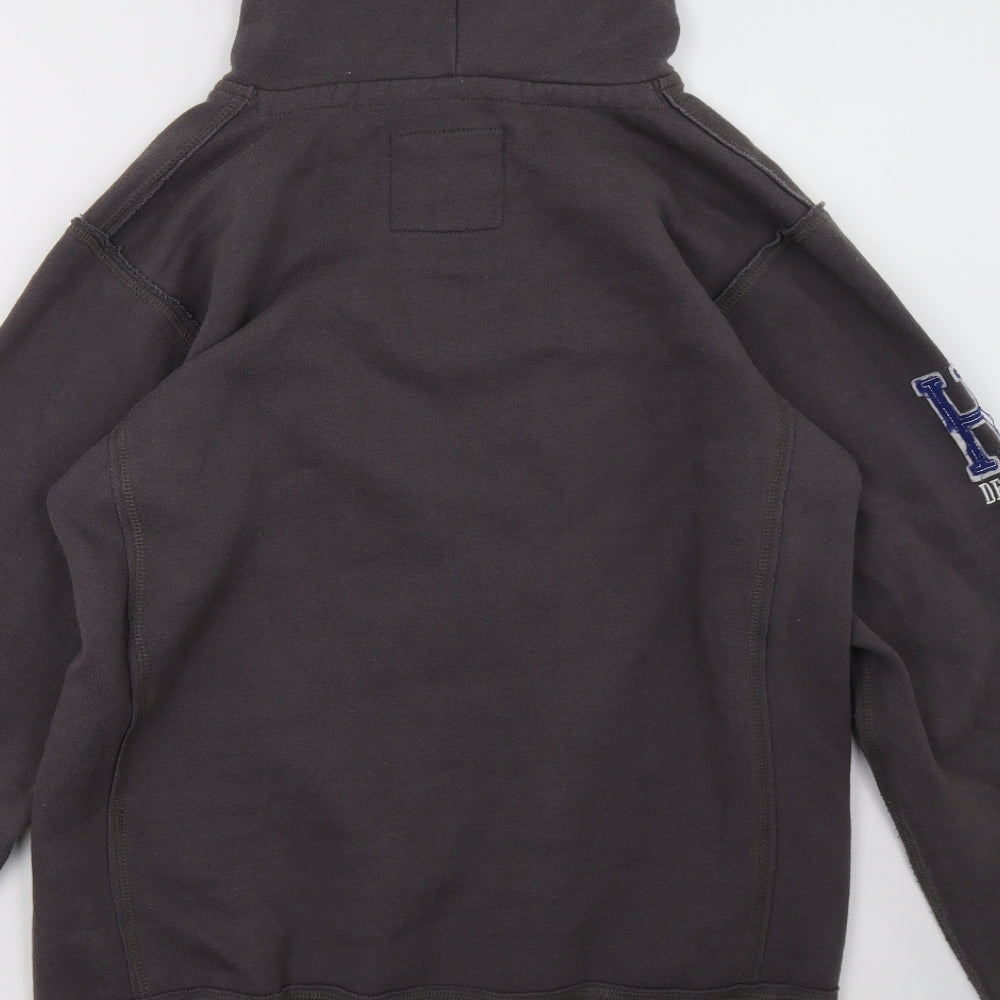 Hard Core Mens Grey   Pullover Hoodie Size L
