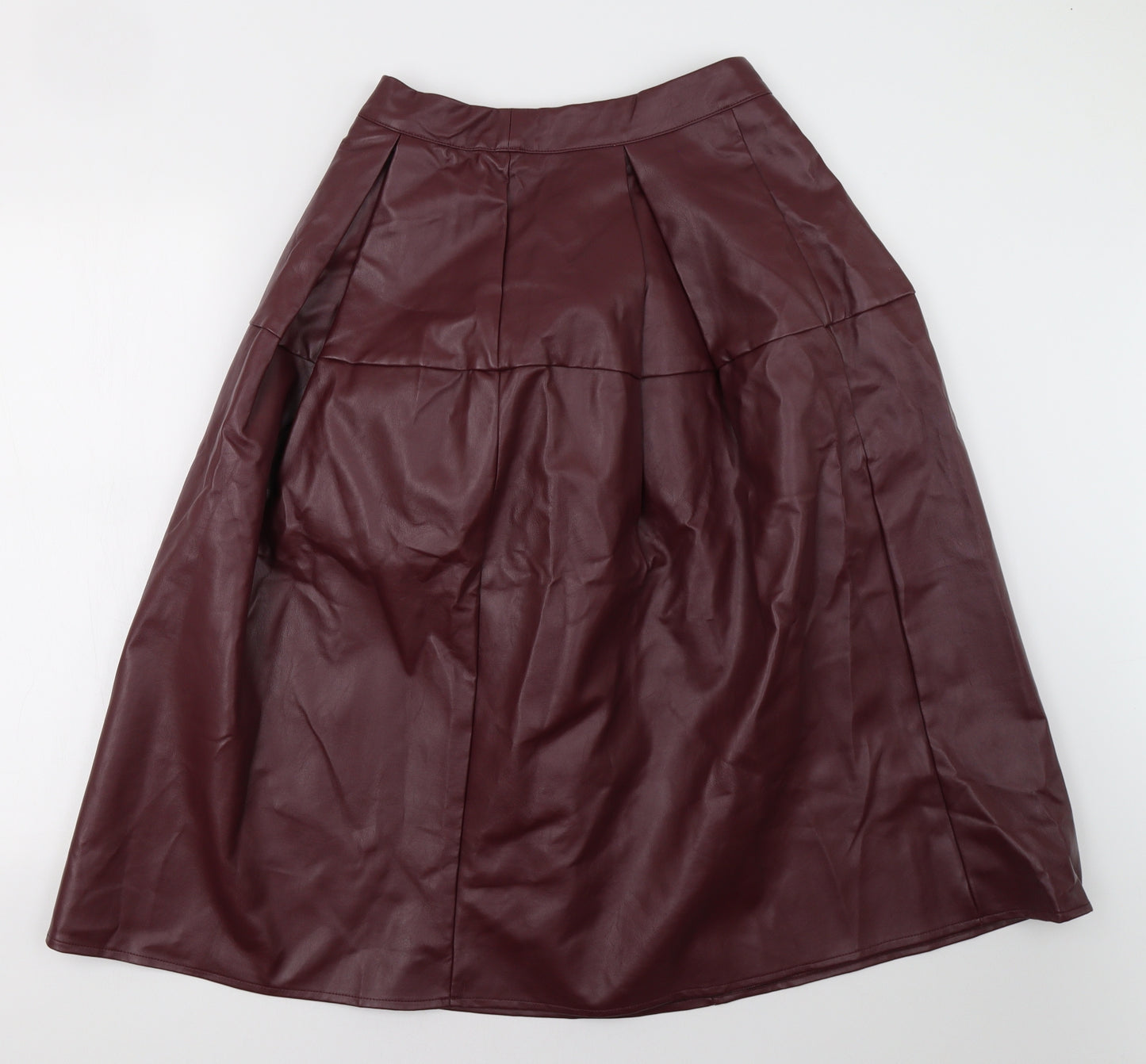 SheIn Womens Red   A-Line Skirt Size M