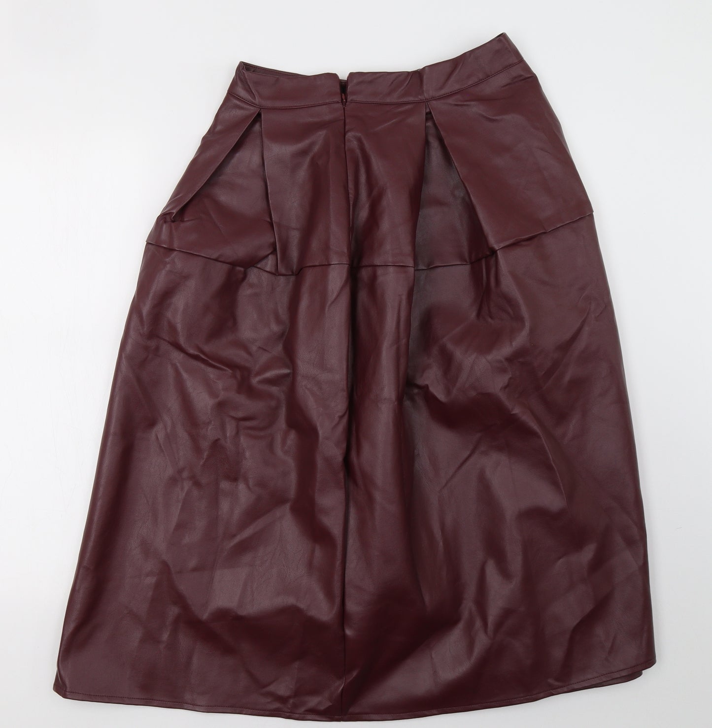 SheIn Womens Red   A-Line Skirt Size M