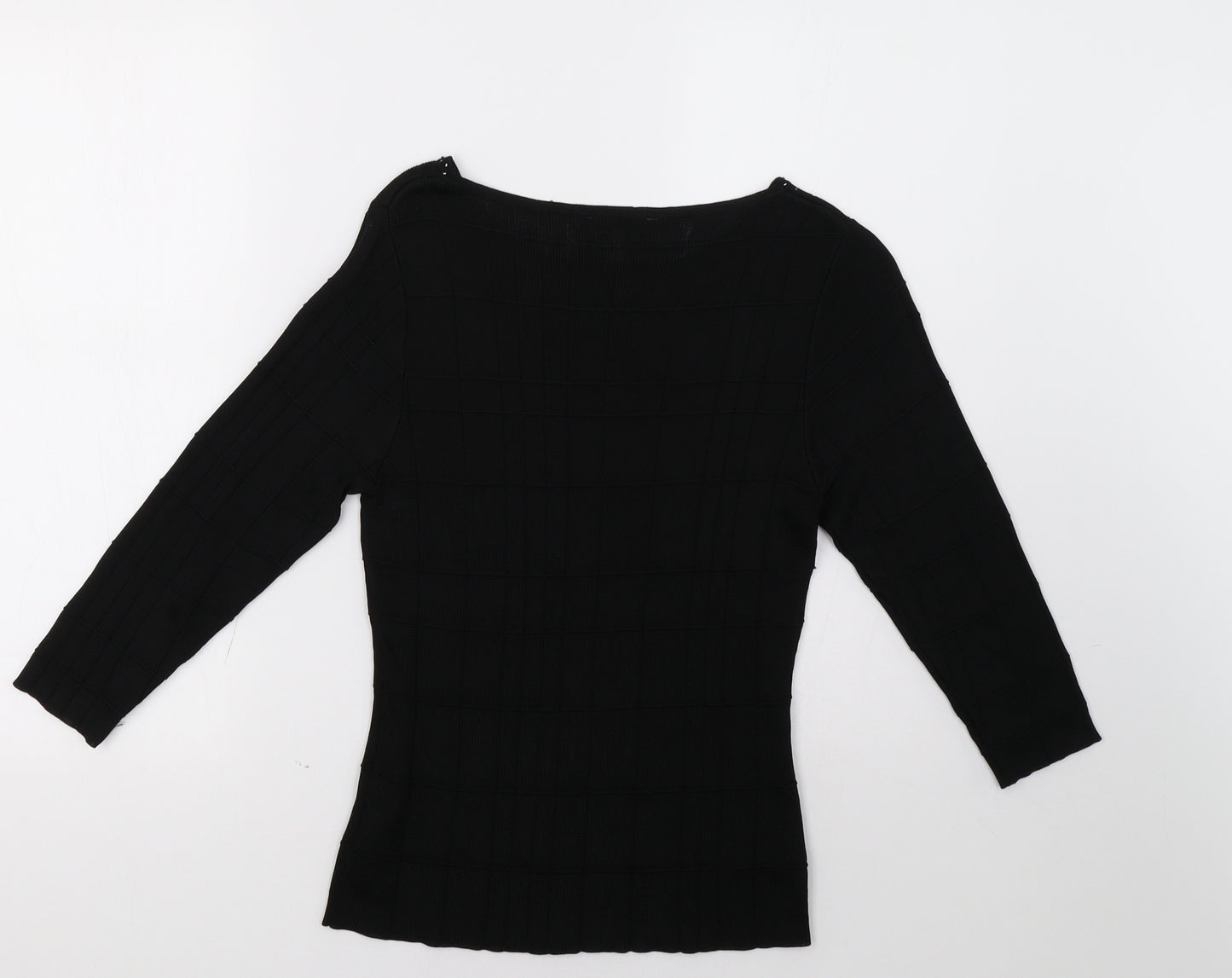Marks and Spencer Womens Black   Pullover Sweatshirt Size 14