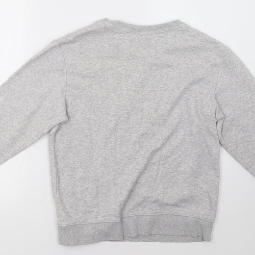 H&M Girls Grey   Pullover Sweatshirt Size 13 Years