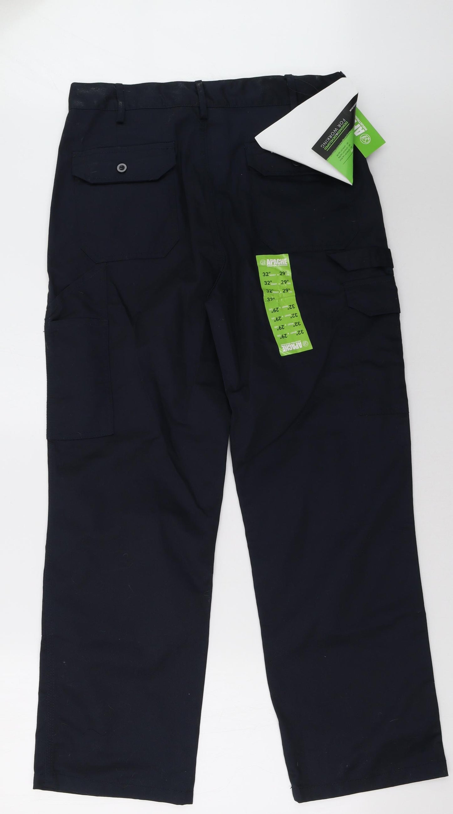 Apache Womens Blue   Trousers  Size 32 L29 in