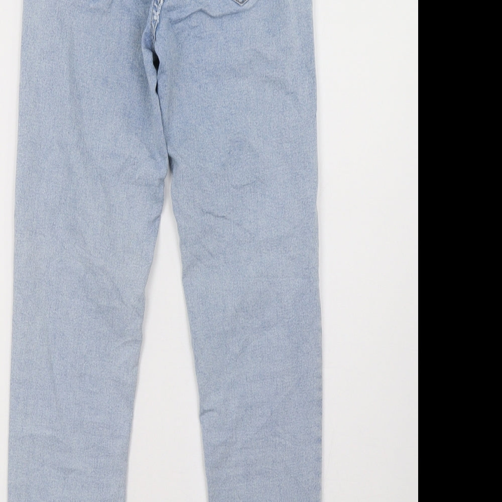 Pull&Bear Womens Blue  Denim Skinny Jeans Size 26 L28 in