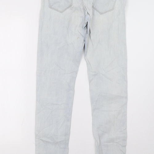 montego Womens Blue  Denim Skinny Jeans Size 10 L32 in