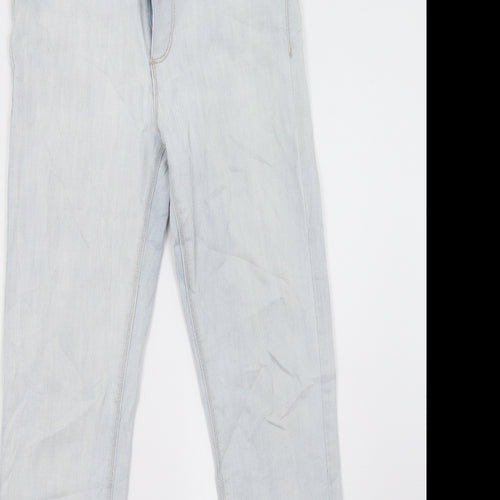 montego Womens Blue  Denim Skinny Jeans Size 10 L32 in