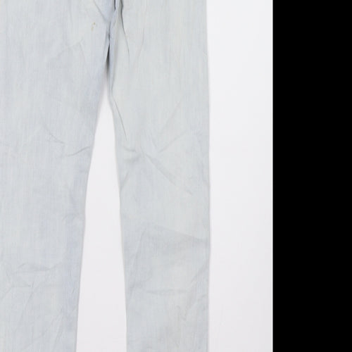 montego Womens Blue  Denim Skinny Jeans Size 10 L32 in